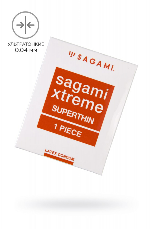 SAGAMI  ультратонкие Superthin латекс, 1 шт 