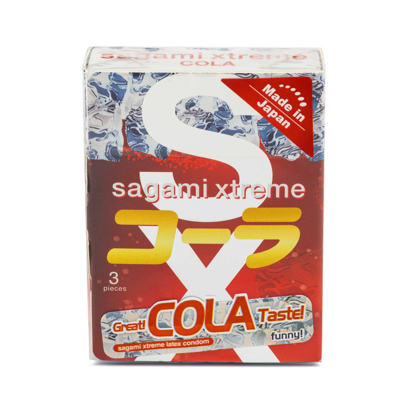 SAGAMI ультратонкие со вкусом колы №3 Xtreme COLA