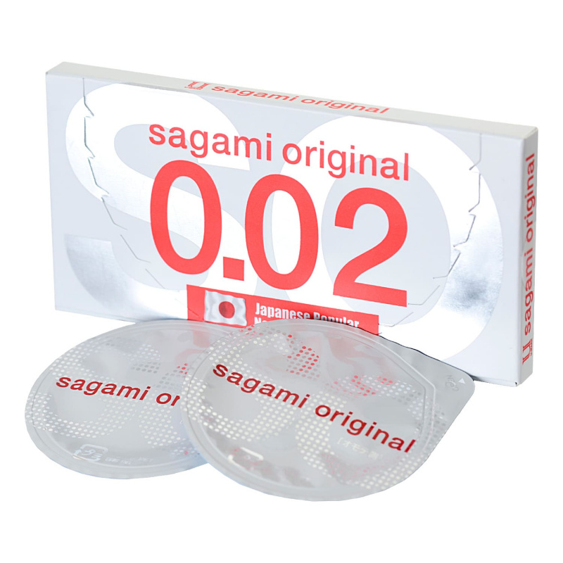 SAGAMI Original 002 полиуретановые ультратонкие, 2 шт